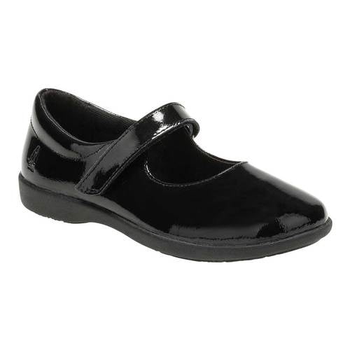 Youth Girl/'s Hush Puppies Lexi Uniform Mary Jane Shoes Black